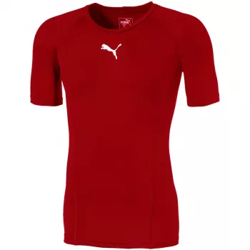 Tričko Puma LIGA Baselayer krátký rukáv pánské červené 655918 01 XL