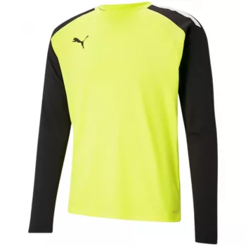 Brankářská mikina PUMA teamPACER GK LS pánská žluto-černá L