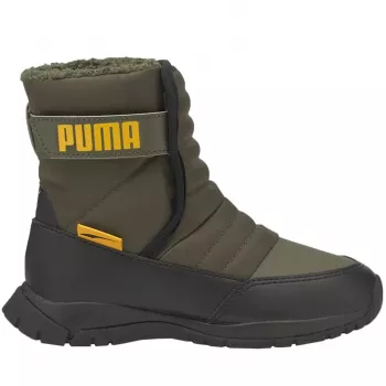 Dětské zimní tenisky PUMA Nieve WTR AC PS černo-bílé