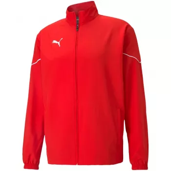 Bunda s plným zipem PUMA teamRISE Sideline pánská, červená, velikost S