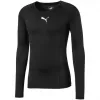 Kompresní tričko s dlouhým rukávem Puma Liga Baselayer Tee LS pánské černé 655920 03 S