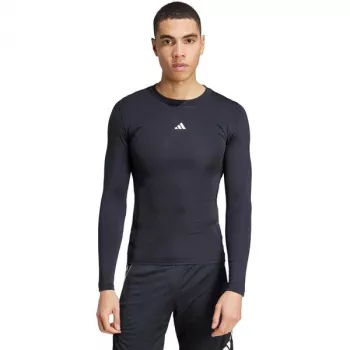 adidas Techfit Long Sleeve T-Shirt Men's Black Size M