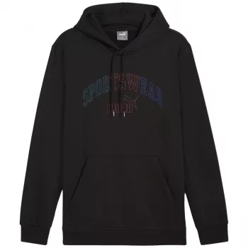 Mikina s kapucí PUMA ESS+ Logo LAB Gradient Hoodie FL černá 681775 01 L