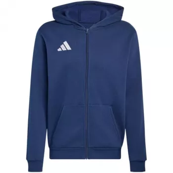 adidas Entrada 26 Full Zip Hoody Kids Navy Blue 164cm
