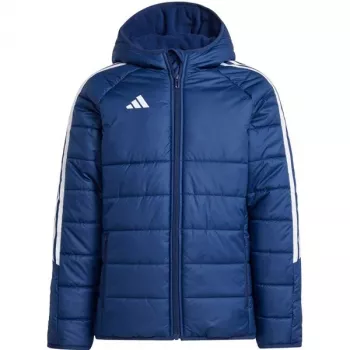 Dětská zimní bunda adidas Tiro 24 modrá IR9501 128 cm