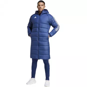 Pánská dlouhá prošívaná bunda adidas Tiro 24 Team Navy Blue 2 / White velikost M