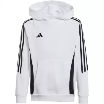 Mikina s kapucí adidas Tiro 24 bílá IR7506 164 cm