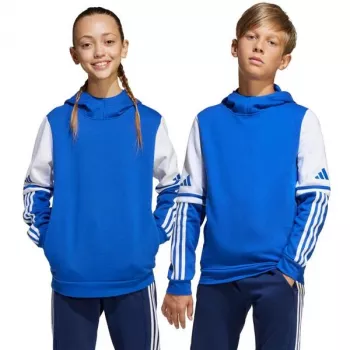 Mikina s kapucí adidas Squadra 25 Sweat Hoody děti Team Navy Blue JD4806 116cm