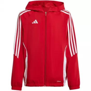 Tréninková bunda adidas Tiro 24 děti červená 128cm