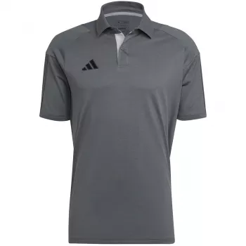 Polo tričko adidas Tiro 23 Competition šedá čtyři/černá HU1344 S