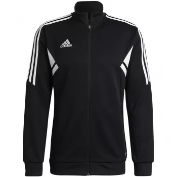 Pánská tréninková bunda adidas Condivo 22 černá Slim Fit Full Zip AEROREADY Primegreen recyklovaný polyester HA6252