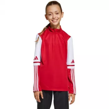 Juniorský tréninkový top adidas Squadra 25 červený 140cm