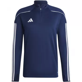 Pánský tréninkový top adidas Tiro 23 League tmavě modrý Slim Fit na čtvrt zip s dlouhým rukávem HS7229 M
