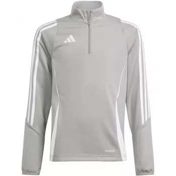 Tréninkový top adidas Tiro 24 dětský mikina šedá Four 140 cm