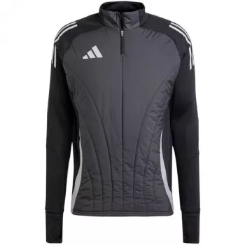 adidas Tiro 24 Competition Winterized pánská tréninková bunda Shadow Grey/Black velikost S