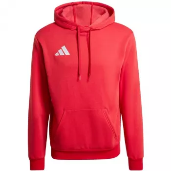 Mikina s kapucí adidas Entrada 26 pánská červená S