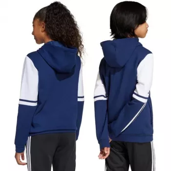 Mikina s kapucí adidas Squadra 25 dětská Navy Blue JD4804 140 cm