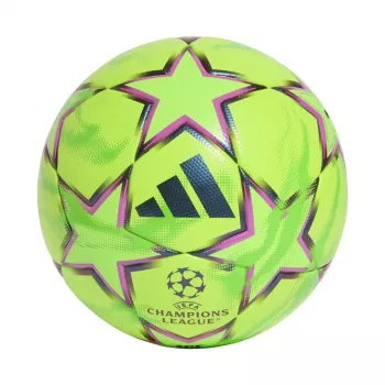 adidas UCL Winter 26/27 League Stage míč velikost 5 zelená/černá/růžová