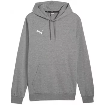 Mikina s kapucí PUMA Team Goal Casuals Medium Grey Heather pánská M