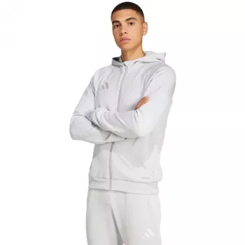 Mikina s kapucí na zip adidas Tiro 25 pánská šedá XL