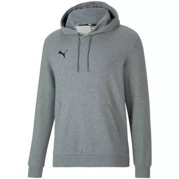 Mikina s kapucí PUMA teamGOAL 23 Casual Medium Grey Heather pánská XL