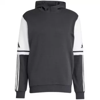 Pánská mikina s kapucí adidas Squadra 25 Sweat, černá/bílá, L