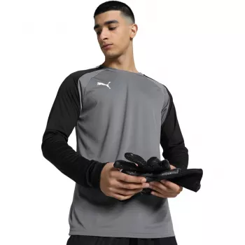 Pánská brankářská mikina Puma teamPACER GK LS, šedá, L