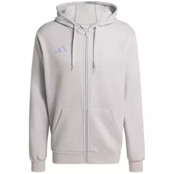 Mikina na zip s kapucí adidas Entrada 26 pánská šedá L