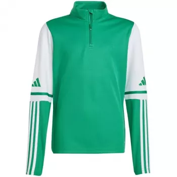 Tréninková bunda adidas Squadra 25 dětská zelená/bílá 116 cm