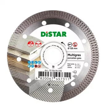 DISTAR MULTIGRES diamantový kotouč 125 x 1,4 x 10 x 22,23 mm