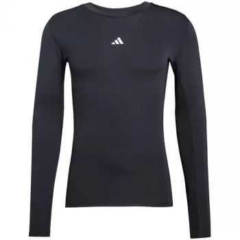 Tréninkové tričko s dlouhým rukávem adidas Techfit pánské černé S