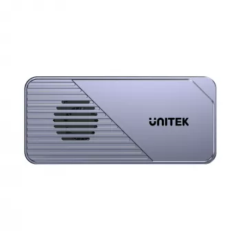 UNITEK USB4 M.2 NVMe SSD box s aktivním chlazením, 80Gbps, bez nářadí, hliník, USB-C