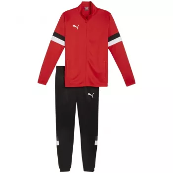 Tréninková souprava s plným zipem PUMA Team Rise pánská červeno-černá 2XL