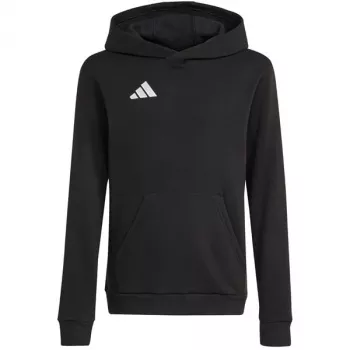adidas Entrada 26 Mikina s kapucí pro děti černá 152 cm