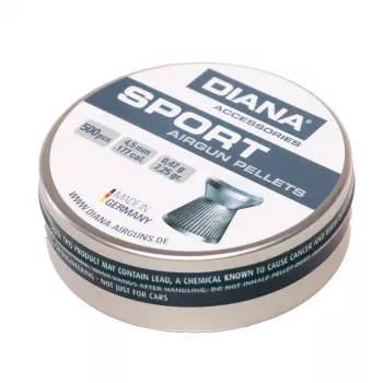 DIANA Sport 4,5 mm diabolo, 500 ks