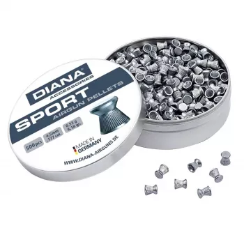 DIANA Sport 4,5 mm diabolo, 500 ks