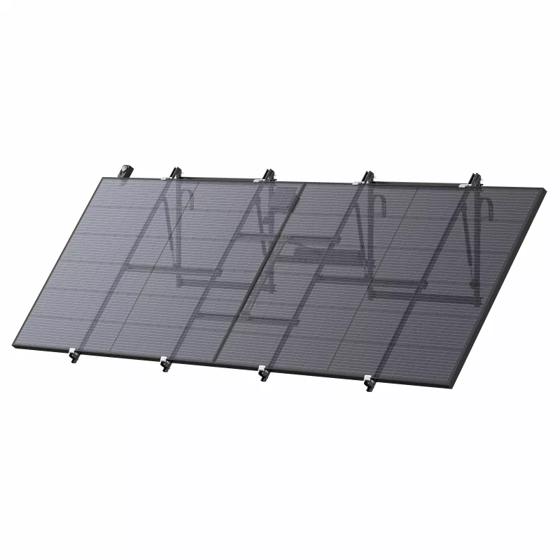 EcoFlow jednoosý solární tracker