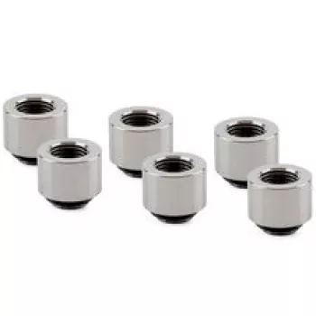 Thermal Grizzly DeltaMate Prodlužovací fitting - MF14, lesklý nikl, 6 ks