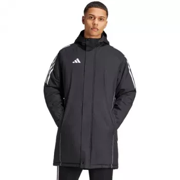 adidas Tiro 24 Stadium Pánská parka černá/bílá velikost M