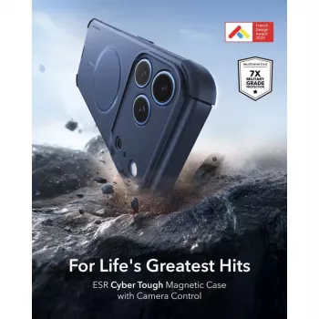 ESR Cyber Tough MagSafe Case for iPhone 17 Pro Max / 18 Pro Max - Blue
