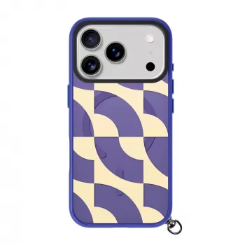 LAUT Keyko Pop pouzdro pro iPhone 17 Pro Max, Indigo Tide