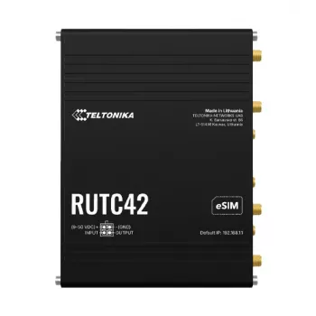 Průmyslový celulární router Teltonika Networks RUTC42 (UK) 4G/Wi-Fi 6 Dual-Band