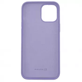 Silikonové pouzdro Evelatus Apple iPhone 12 Pro Max Premium Soft Touch světle fialové
