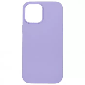 Silikonové pouzdro Evelatus Apple iPhone 12 Pro Max Premium Soft Touch světle fialové