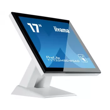 Iiyama ProLite T1732MSC-W5AG 17 inch SXGA 5:4 projekčně kapacitní dotykový LED monitor s HDMI, DisplayPort, VGA, reproduktory, černý
