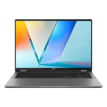 ASUS Vivobook 16 Flip TP3607AA-FLIP-DISSI4X Copilot+ PC 2-in-1 notebook, 16 inch WUXGA OLED Touch, Intel Core Ultra 9 386H, 32GB LPDDR5x, 1TB SSD, Windows 11 Pro, francouzská klávesnice AZERTY