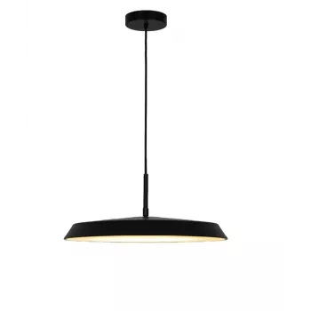 Závěsné LED svítidlo ve tvaru kalichu D45cm 2700K černé