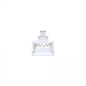 UNITEK 100 ks Cat.6 Pass-Through RJ45 modulární konektory (UTP, 23-26AWG, pozlacené kontakty)