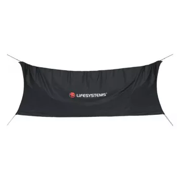 LifeSystems Expedition Tarp 3,2 x 3 m olivově zelený ripstop polyester voděodolný 2000mm UPF50+