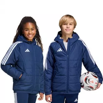 Dětská zimní bunda adidas Tiro 26 tmavě modrá 152cm